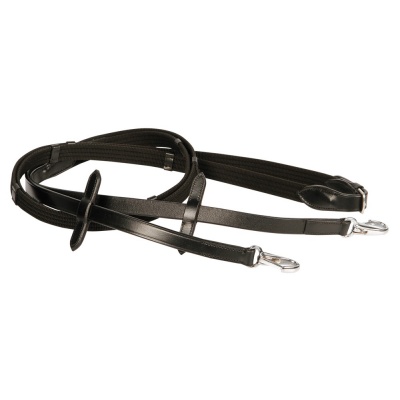 Harry's Horse Teugels Webband Stops Clipsluiting zwart- cob Harry's Horse Teugels Webband Stops Clipsluiting zwart- cob