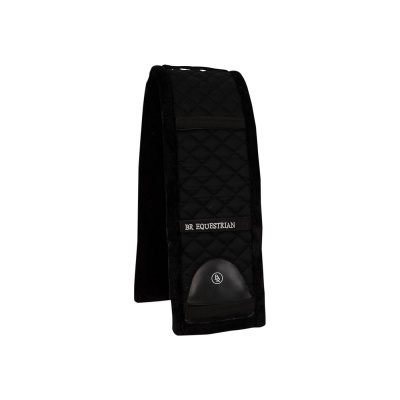 BR longeerpad Artificial Fur Zwart/Zwart- Full