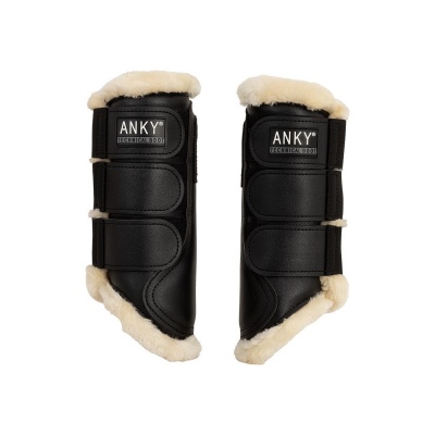 ANKY® Active Gel Impact beenbeschermers Zwart- XL