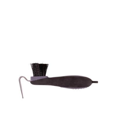 Premiere hoevenkrabber Soft Grip Zwart/Grijs