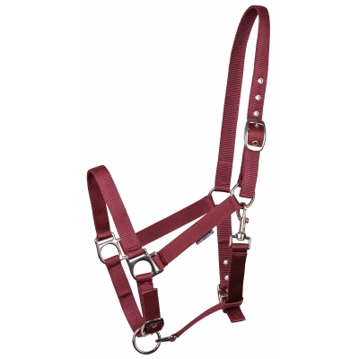 Foto van Harry's Horse Halster 3x verstelbaar rood- pony