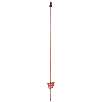 Instappaal 105 cm ovaal veerstalen+krul