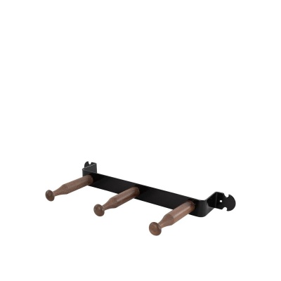 Stubbs Retro hanger met lange pinnen Shelfie Zwart