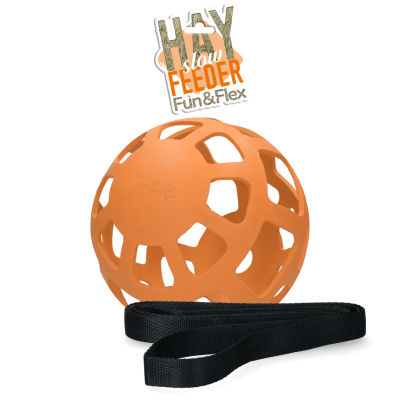Hay Slow Feeder Fun & Flex Oranje