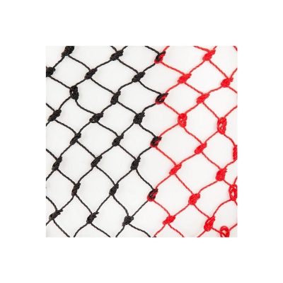 Premiere hooinet Zwart/Rood- 85 cm