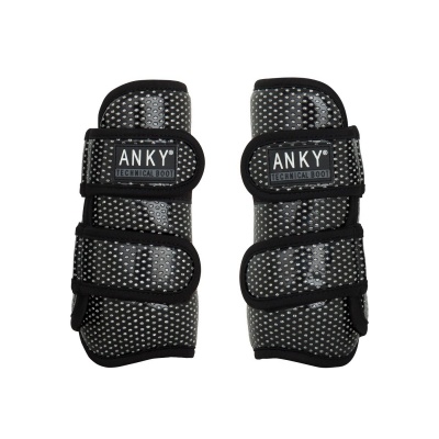 ANKY® beenbeschermers Climatrole Shiny Zwart- S