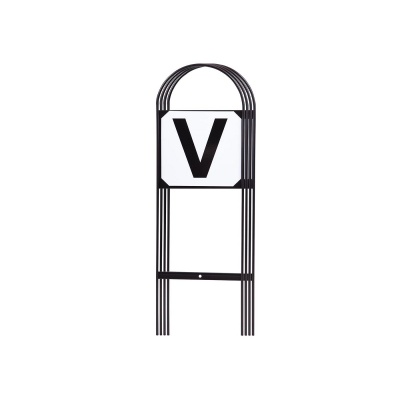 Premiere manegeletters R-V-P-S Zwart