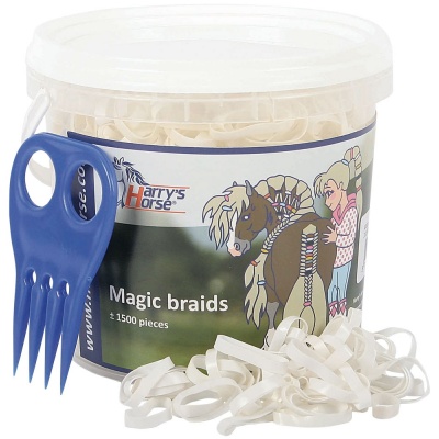 Harry's Horse Magic braids, pot zilver