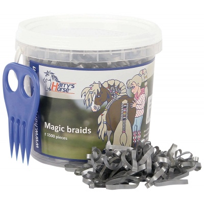 Harry's Horse Magic braids, pot roze