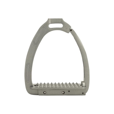 BR stijgbeugels Lavarone Classic Grey- 12 cm