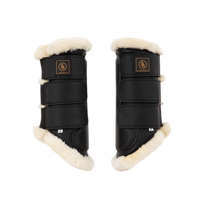 BR beenbeschermer Majestic Zwart- L
