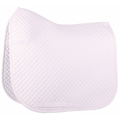 Harry's Horse Zadeldek Delux 15mm wit- full dr Foto van Harry's Horse Zadeldek Delux 15mm wit- full dr