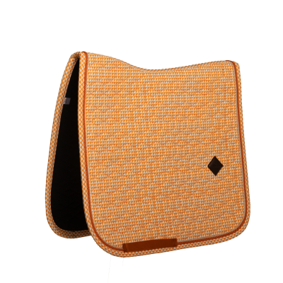 Foto van Kentucky Zadeldek velvet dressuur Orange- Cob