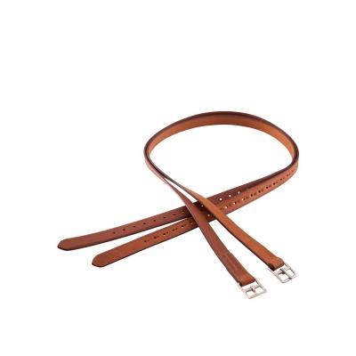 BR beugelriemen Tobacco/Zilver- 145 cm