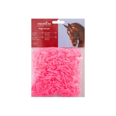 Premiere manenelastiekjes Magic Roze