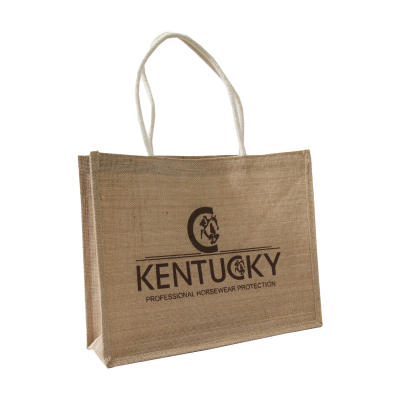 Foto van Kentucky Jute tas Beige- Medium