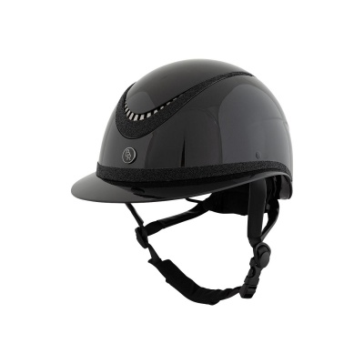 BR rijhelm Theta Radiant Zwart/Gunmetal- 52/54
