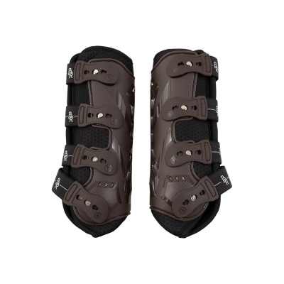 Foto van BR peesbeschermers Country Tech achterbenen Bruin- XL