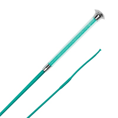 Foto van Harry's Horse Dresuurzweep Colour turquoise- 110cm