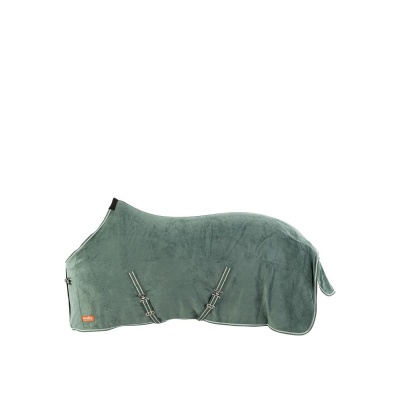 Foto van Premiere fleecedeken Extra Soft Duck Green- 165/125 cm