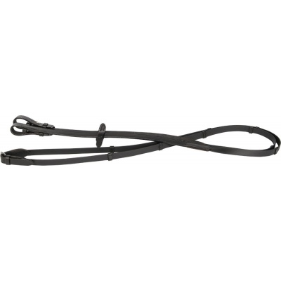 Harry's Horse Teugels Easy Care Biothane Stops zwart- full Harry's Horse Teugels Easy Care Biothane Stops zwart- full