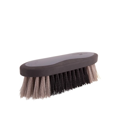 Premiere borstel Dandy Soft Grip hard groot Zwart/Grijs
