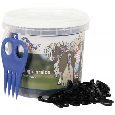 Harry's Horse Magic braids, pot bruin