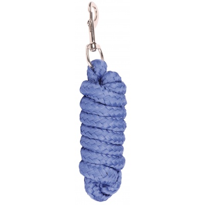Harry's Horse Halstertouw Soft Musketon Zilver 1,8m zwart