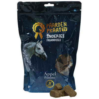 Paardenpraat TV Snoepjes Appel Graanvrij Foto van Paardenpraat TV Snoepjes Appel Graanvrij