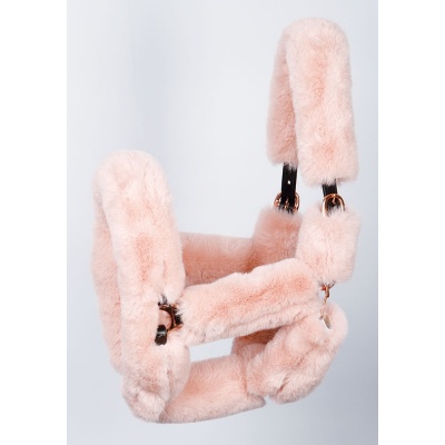 Harry's Horse Halsterbontjes Furry rosegold- pony Foto van Harry's Horse Halsterbontjes Furry rosegold- pony