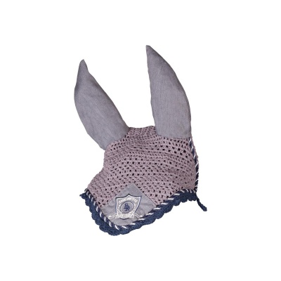 Foto van BR oornetje Melange Classic M Grey/Navy- Pony