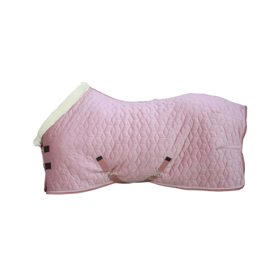 Foto van Kentucky Showdeken Velvet 160 gram Old rose- 125 cm