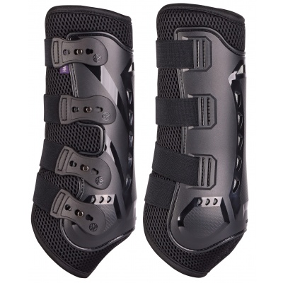 Harry's Horse Beenbeschermers Air Mesh Pro (achter) zwart- m Harry's Horse Beenbeschermers Air Mesh Pro (achter) zwart- m