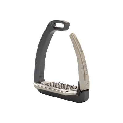 Acavallo stijgbeugels REL-X 180 Titanium/Nikkel- 12 cm