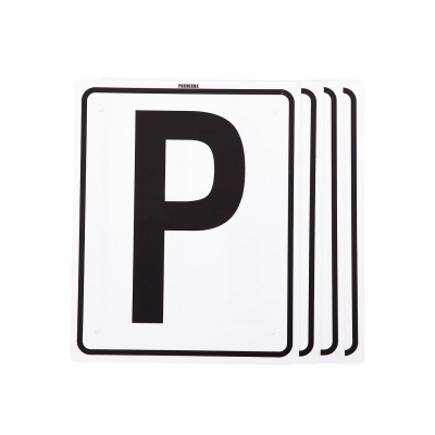 Premiere manegeletters R-V-P-S Wit
