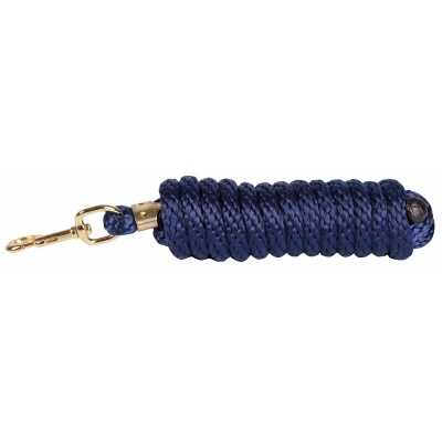 Harry's Horse Halstertouw Musketon Goud 3m rood-geel-zwart