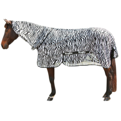 Vliegendeken Zebra incl. nekdeel 175 cm