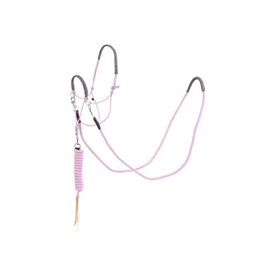 Foto van BR touwhalster set Moonlite Mauve- Pony