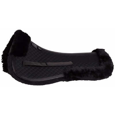 Foto van Harry's Horse Zadelonderlegger Merino Full zwart