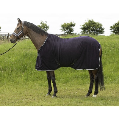 Harry's Horse Coolerdeken Light Weight Corduroy navy- 195cm