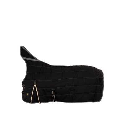 Foto van BR onderdeken high neck Classic 200 g Zwart- 215/165 cm