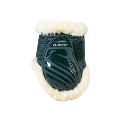 Kentucky Vegan wol Young Horse kogelbeschermer Dark green- Xtra Small