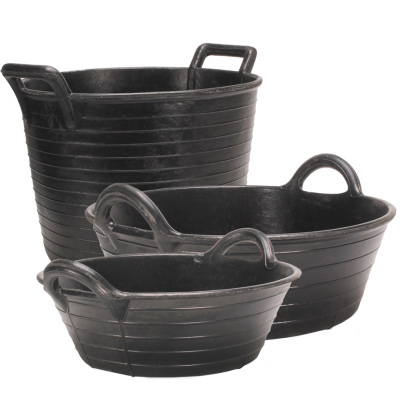 Voertrog rubber 32 l