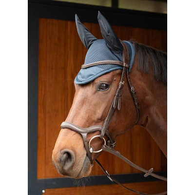 Harry's Horse Oornetje Airmesh zwart- pony/cob Foto van Harry's Horse Oornetje Airmesh zwart- pony/cob