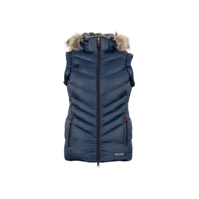 WHIS Heated Stepped Bodywarmer Coach Dark Navy - S