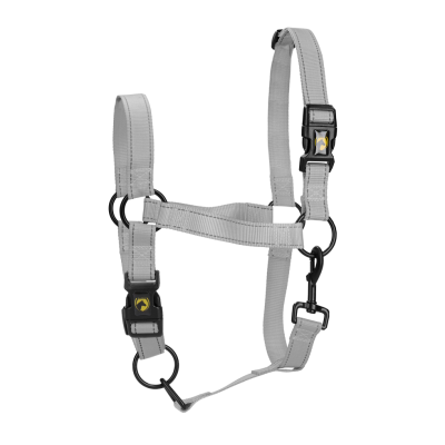 Excellent Premium Halster Grijs XL