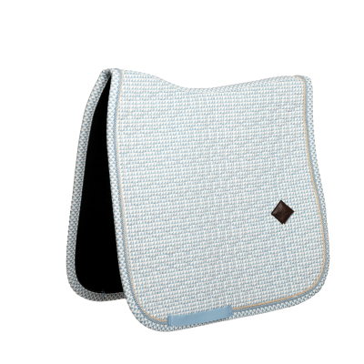 Foto van Kentucky Zadeldek velvet dressuur Light blue- Full