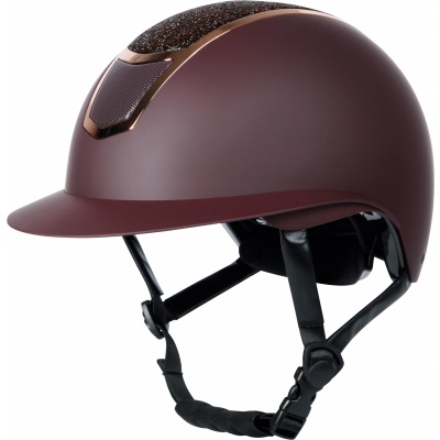 Harry's Horse Veiligheidscap Mont Blanc Sparkle zwart-zwart- 56-58