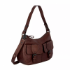 Afbeelding van Spikes & Sparrow Schoudertas - Ceileigh - 581171 Dark Brown