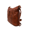 Afbeelding van Bear Design Cow Lavato Schoudertas Sophia CL44569 Cognac